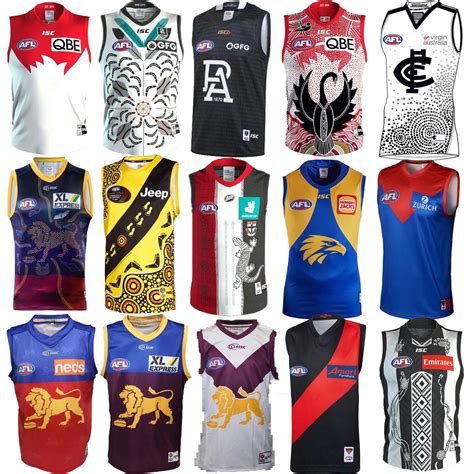 australian football jerseys